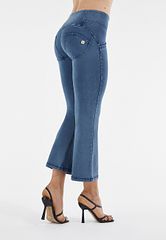 WR.UP Shaping Pants 7/8 Blue Jeans - Blue Seams